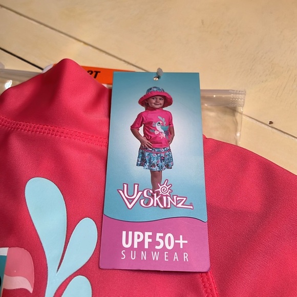 UV SKINZ 2T three piece swim suit NWT - Picture 5 of 6